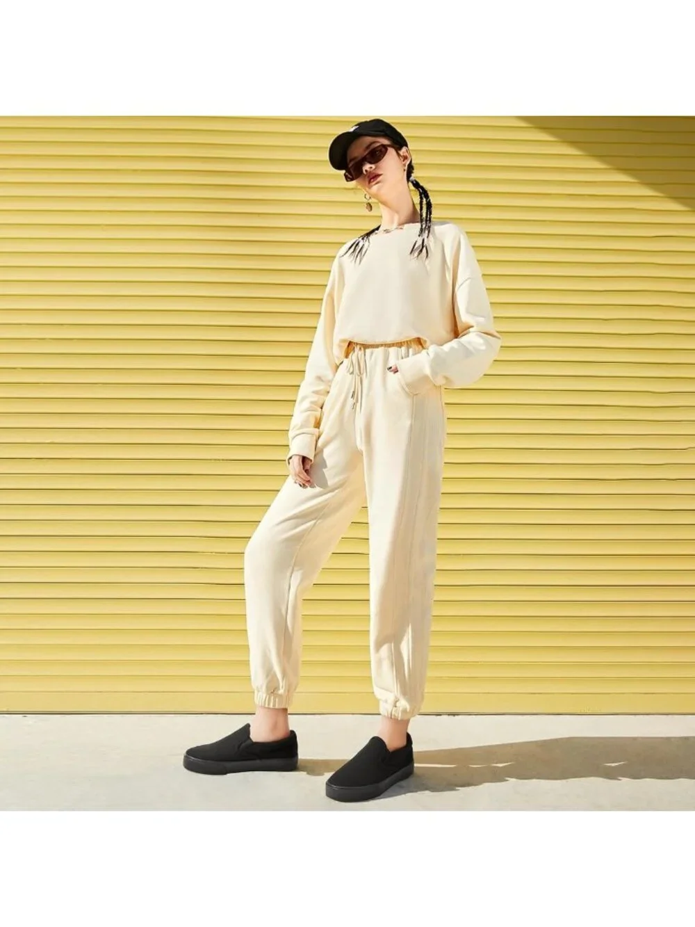 Stylish Women's Canvas Slip-On Sneakers | Non-Slip Loafers for Comfort & Style